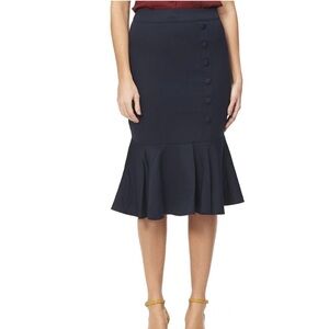 NWT Banned Retro navy mermaid pencil history skirt